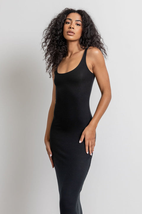 The Saya Dress in Black